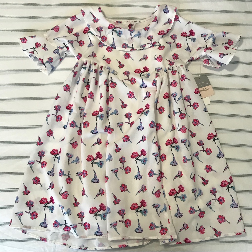 NEW Pippa & Julie Girls Floral Dress
